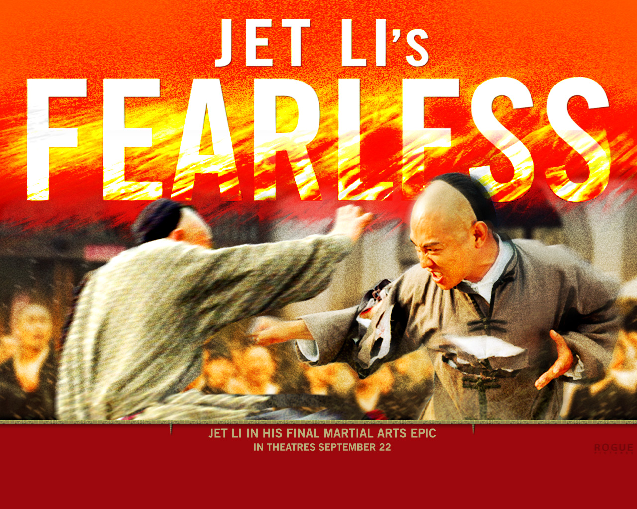 Découvrez la bande-annonce de FearLess avec Jet Li, Michelle Yeoh et Collin Chou