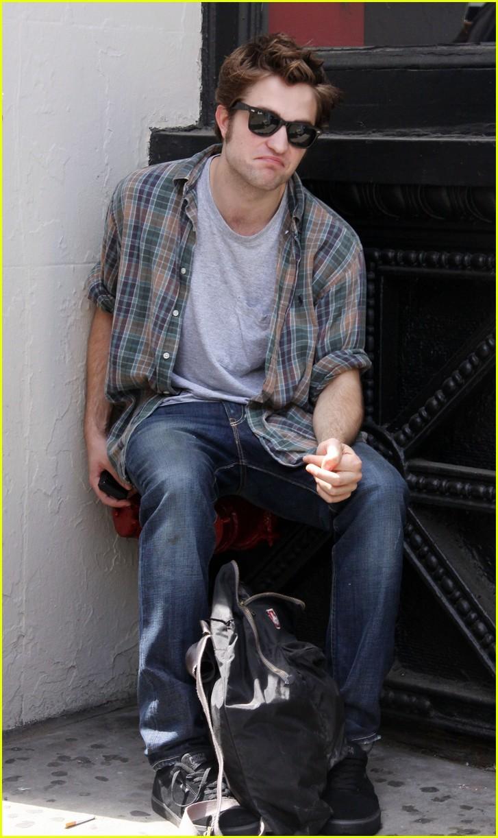 Robert Pattinson sur le tournage de Remember me (photos)