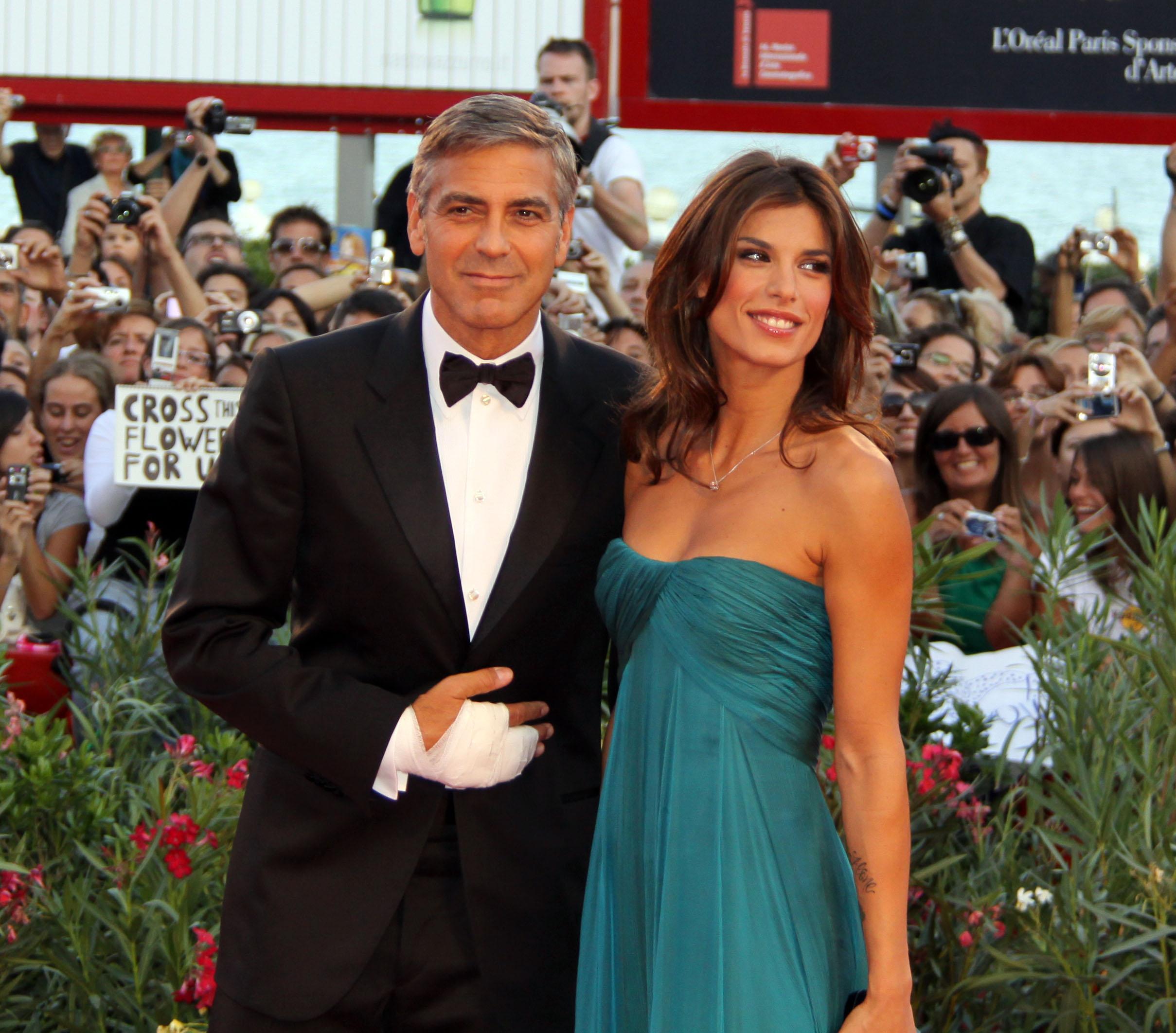 George Clooney amoureux à Venise (photos)