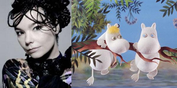 Björk dans la vallée des Moomins