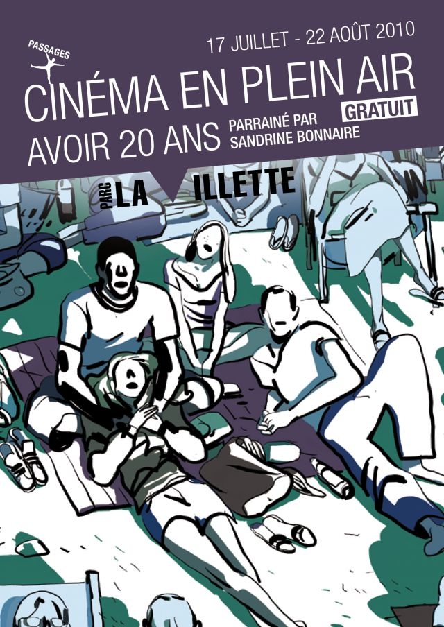 Hommage à la jeunesse au cinéma plein air de la Villette