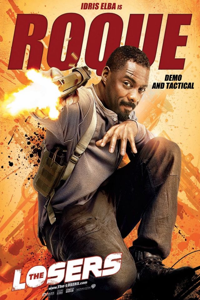 Idris Elba est super-héroïque