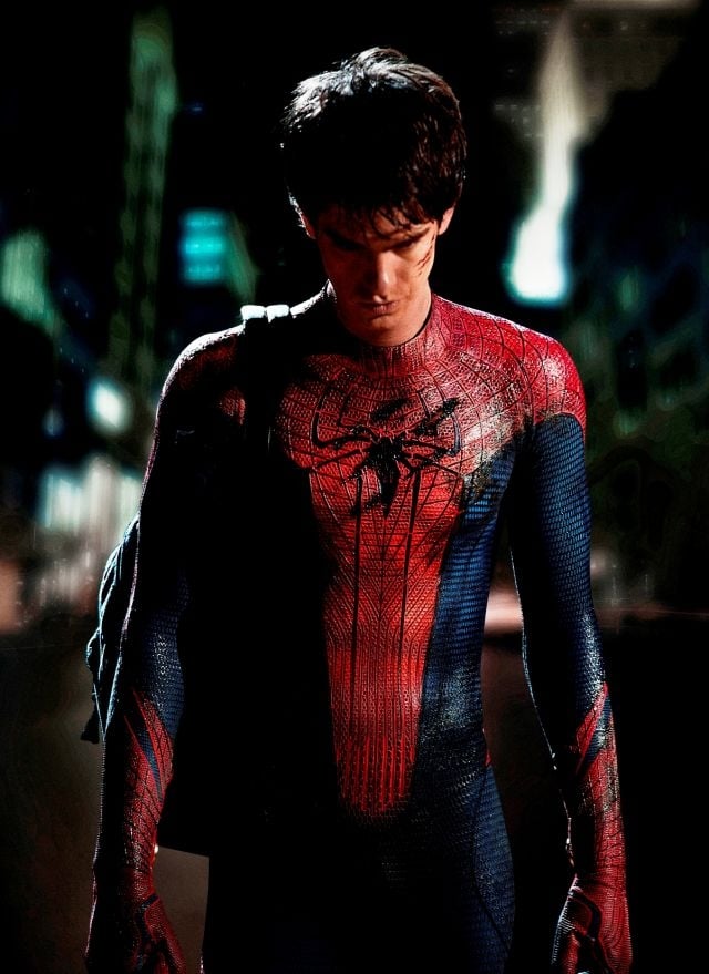 La photo d'Andrew Garfield en Spider-man
