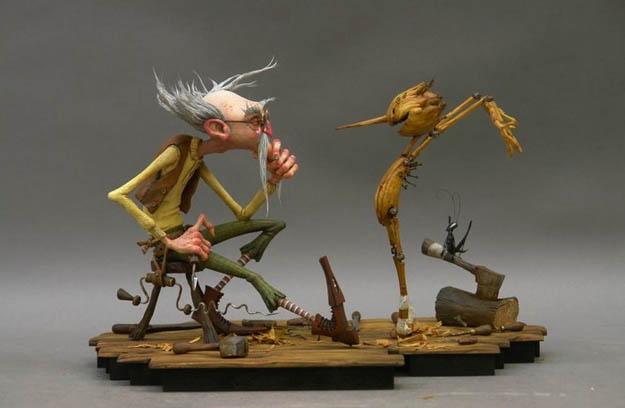 Des infos sur le Pinocchio 3D produit par Guillermo del Toro (photos)