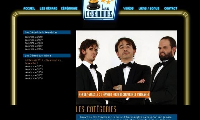 Les Gérard du cinéma 2011 : les (mal)heureux lauréats sont...