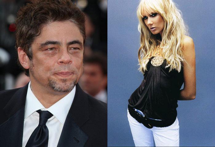 La fille du chanteur Rod Stewart enceinte de l'acteur Benicio del Toro