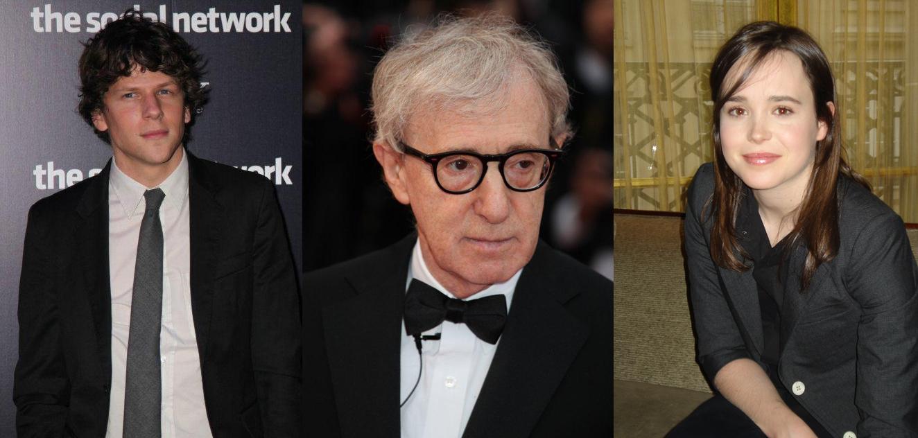 Jesse Eisenberg et Ellen Page dans le prochain Woody Allen