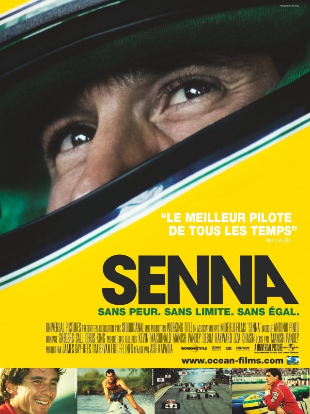 Le pilote de Formule 1 Ayrton Senna immortalisé dans un documentaire