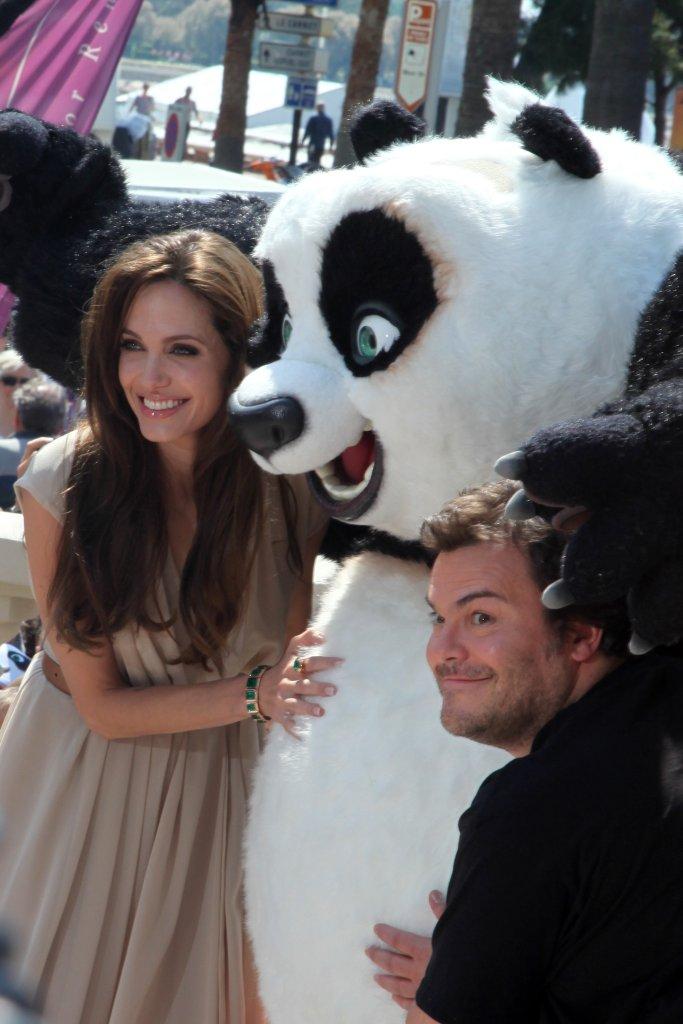 Angelina Jolie et Jack Black complices pour Kung fu panda 2