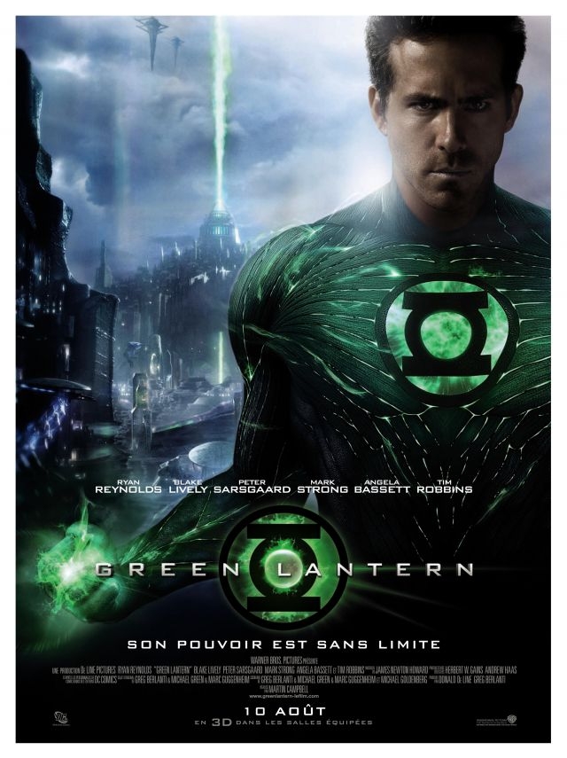 Enfin une affiche française pour Green Lantern !