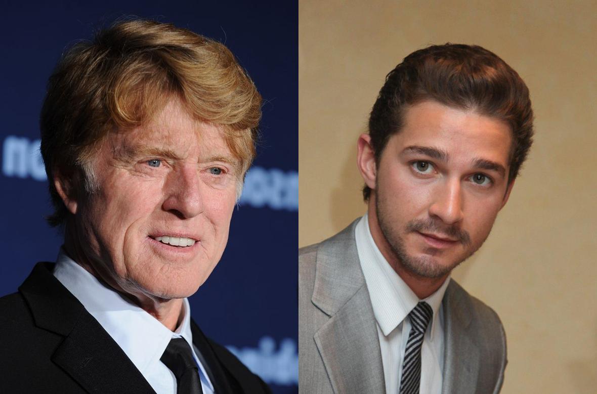 Robert Redford recherché par Shia LaBeouf