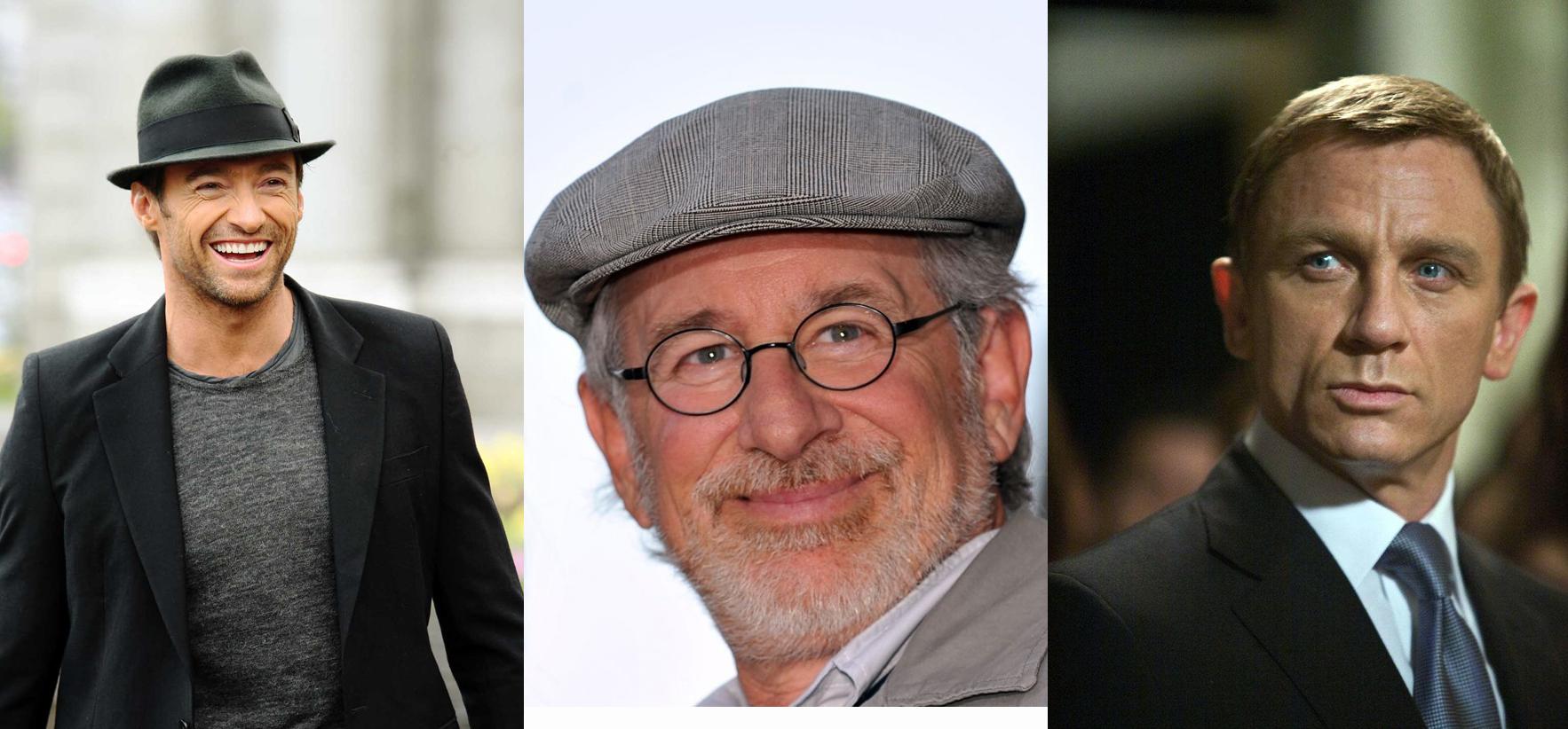 Steven Spielberg veut réunir Daniel Craig et Hugh Jackman