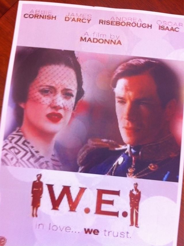 Une première affiche du prochain film de Madonna