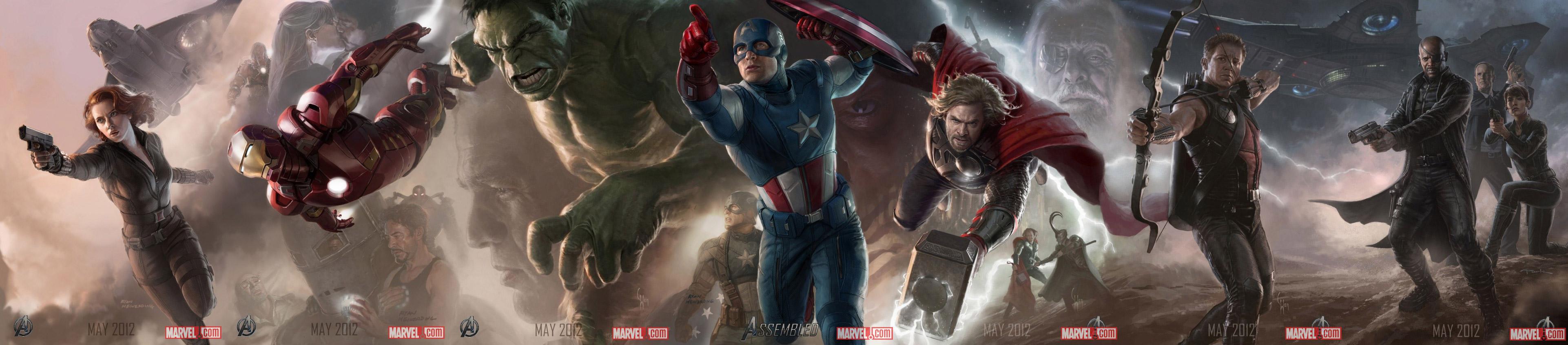 Les artworks de The Avengers (photos)