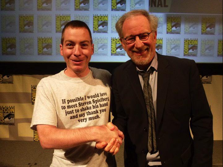 Peter Jackson : paparazzi avec son pote Steven Spielberg (photos)