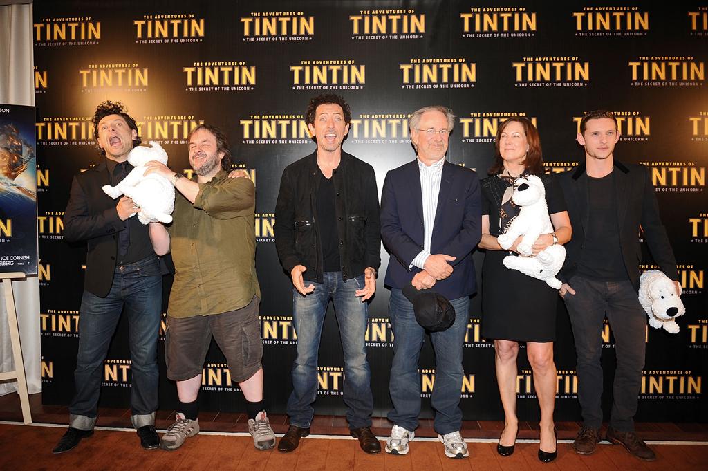 Steven Spielberg et Peter Jackson à Paris pour Tintin ! (photos)