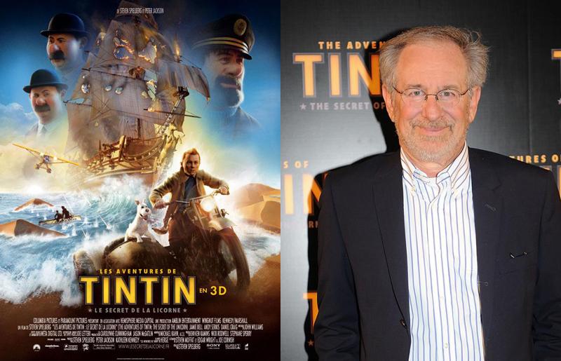 Steven Spielberg se livre sur Tintin