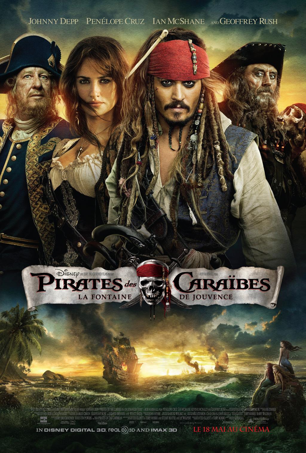Pirates des Caraïbes 4 ou l'éternelle répétition (Test DVD)