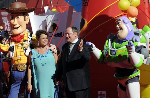 John Lasseter obtient son étoile sur le Walk of Fame