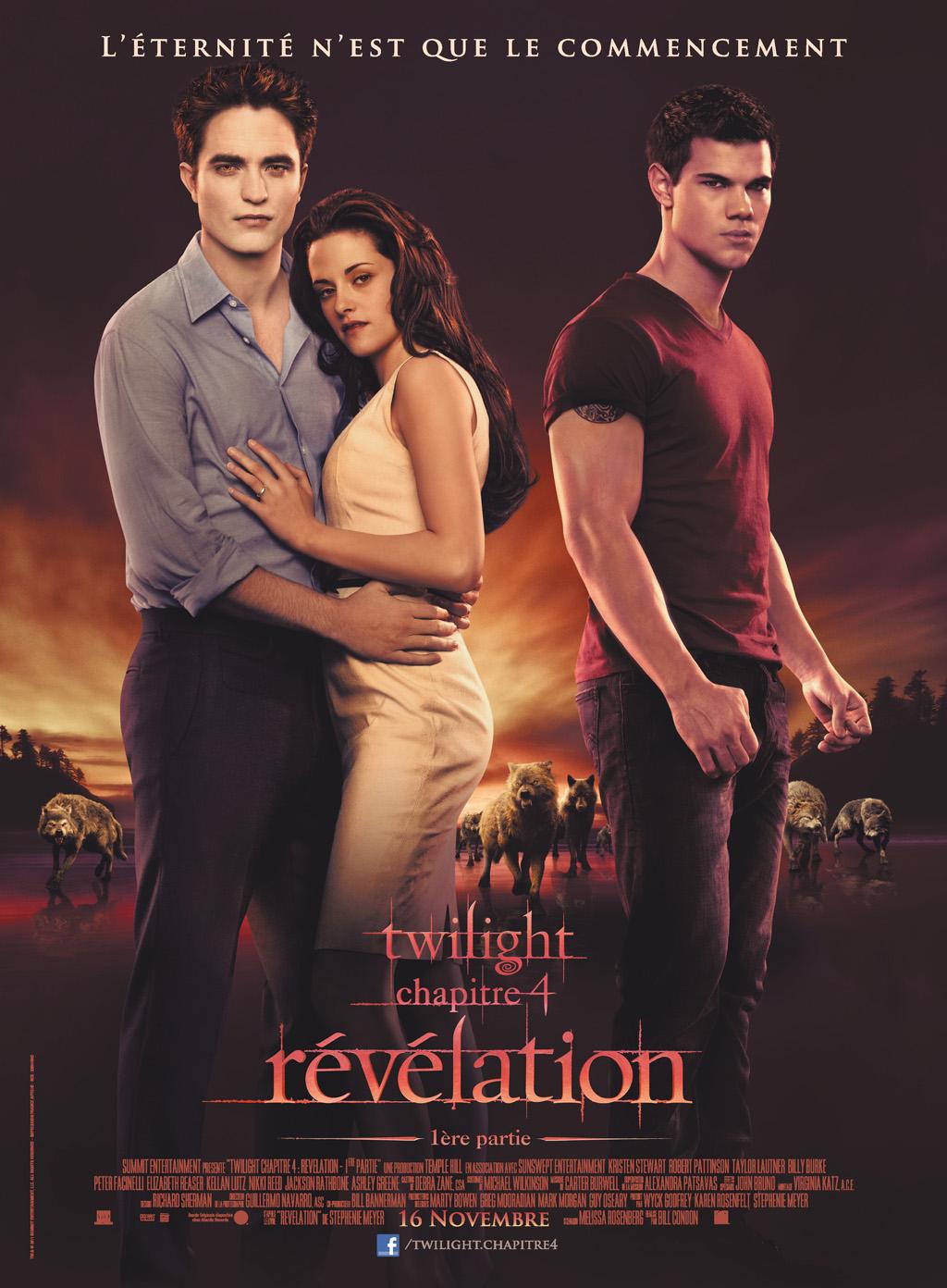 Twilight 4 : l'affiche officielle enfin dévoilée