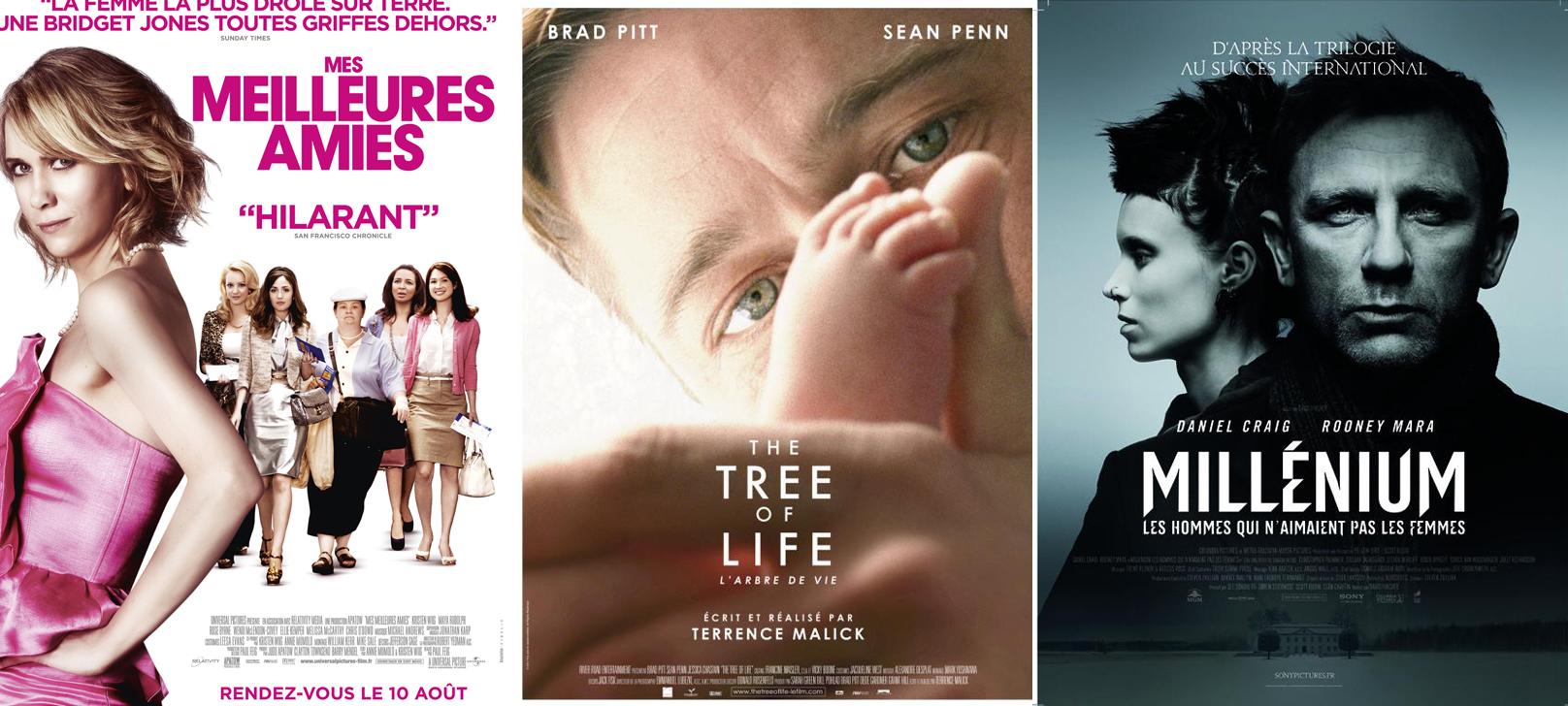 Les dix meilleurs films de 2011 selon l'American Film Institute