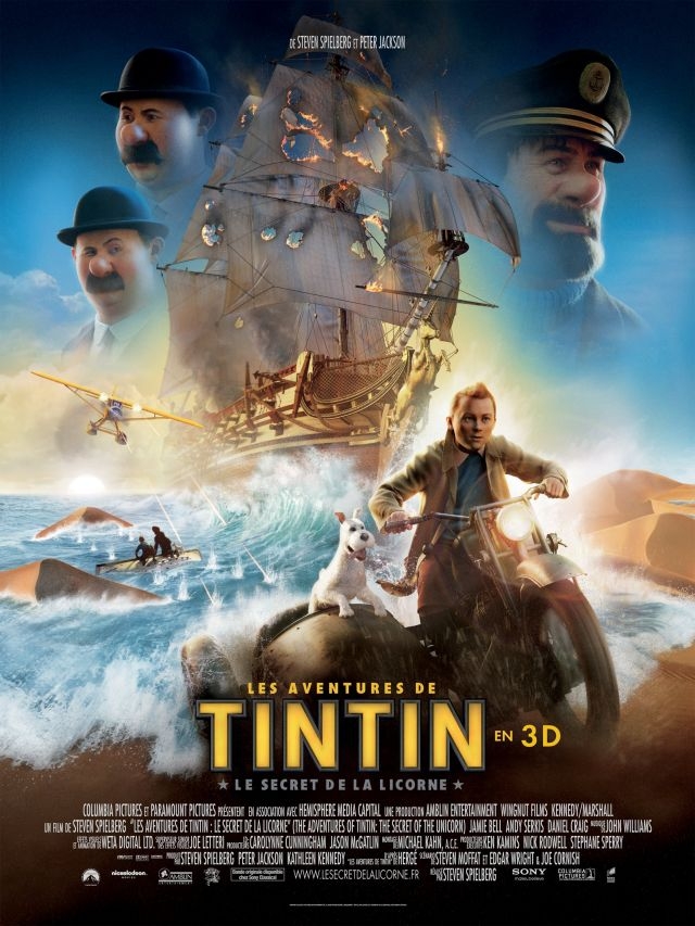 Tintin de retour au cinéma pour Noël 2014