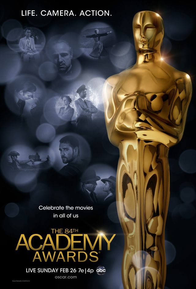 L'affiche de la 84e cérémonie des Oscars dévoilée
