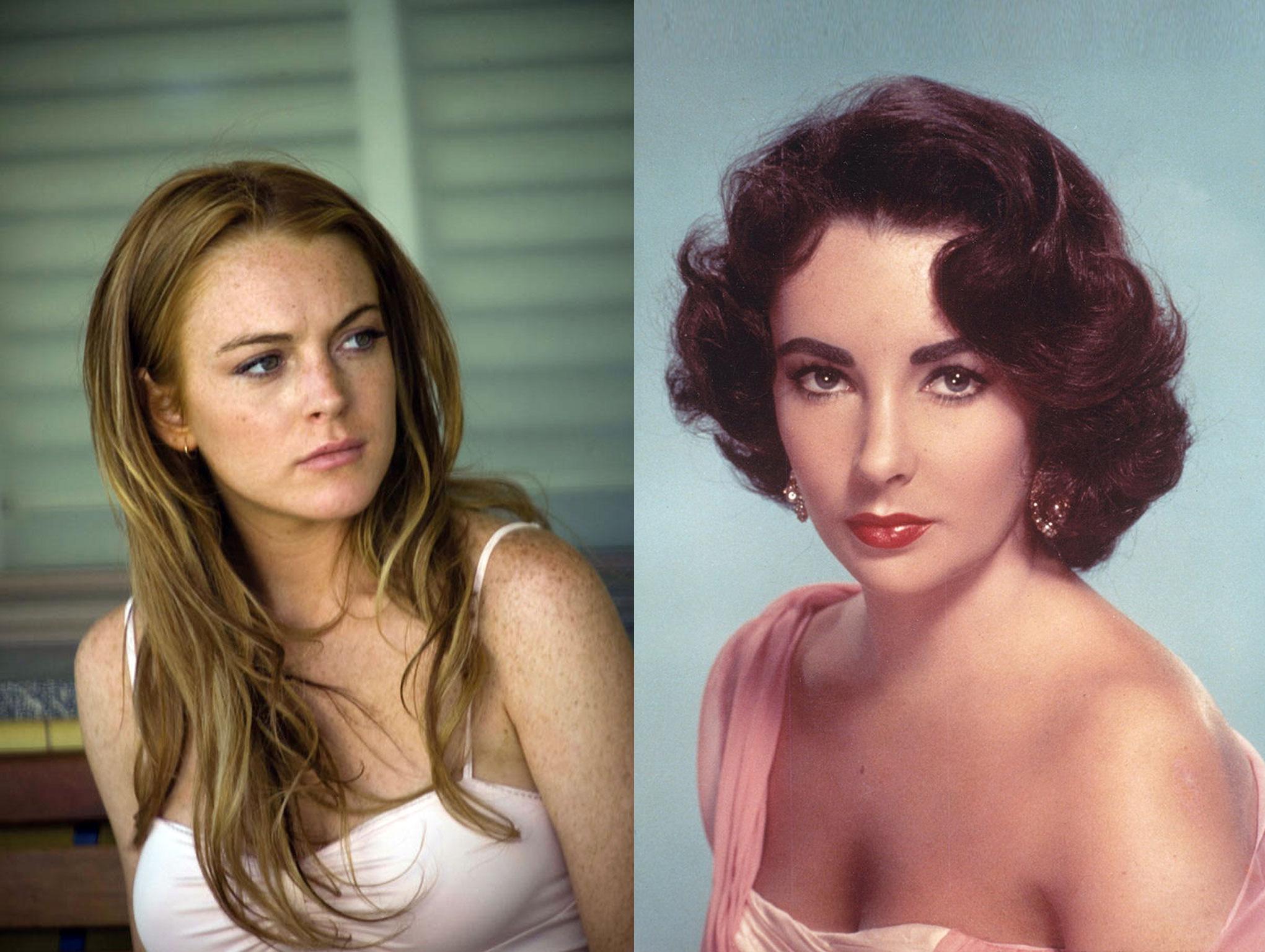 Lindsay Lohan dans la peau d'Elizabeth Taylor ?