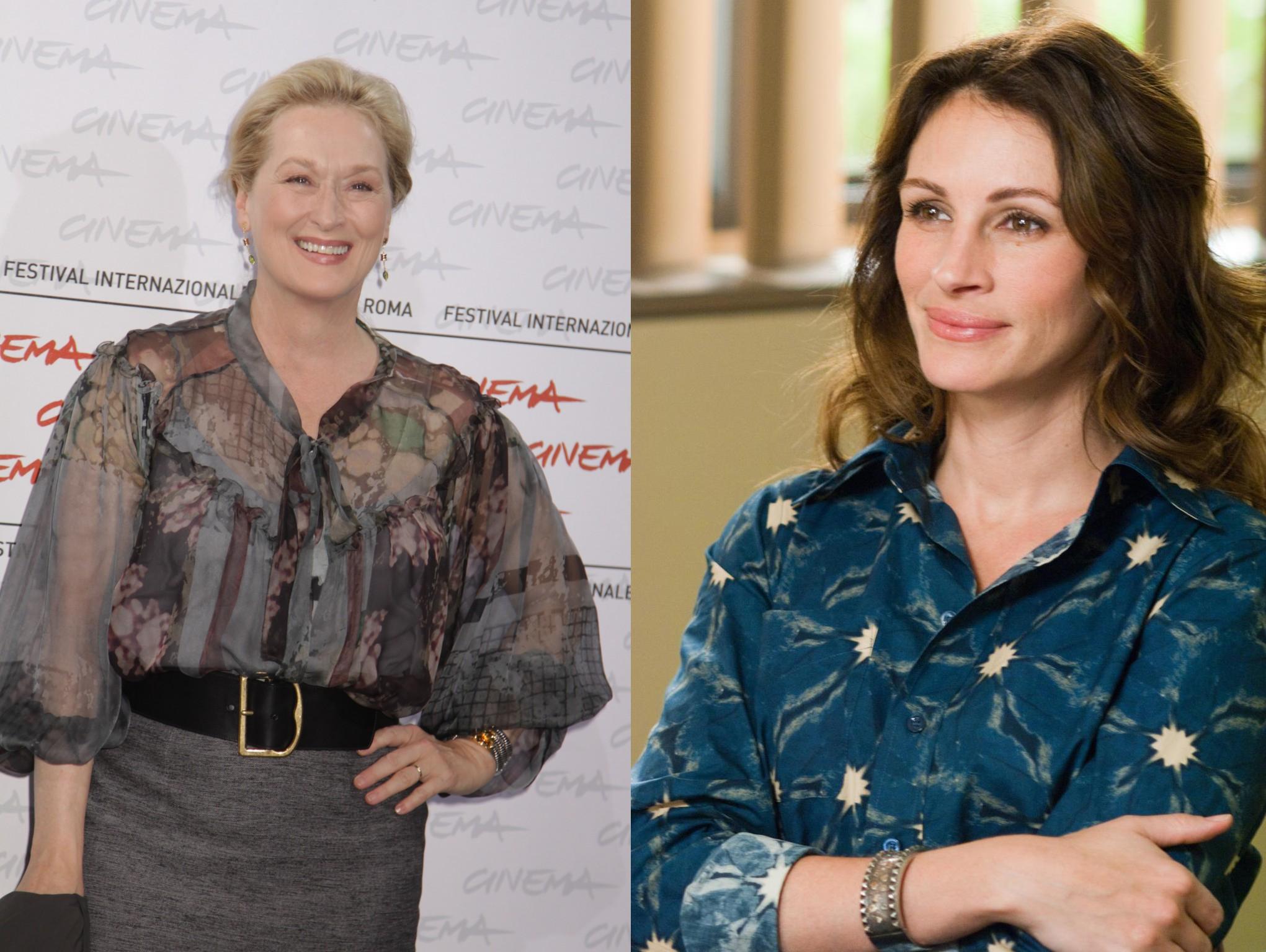 Ça sent l'embrouille entre Meryl Streep et Julia Roberts