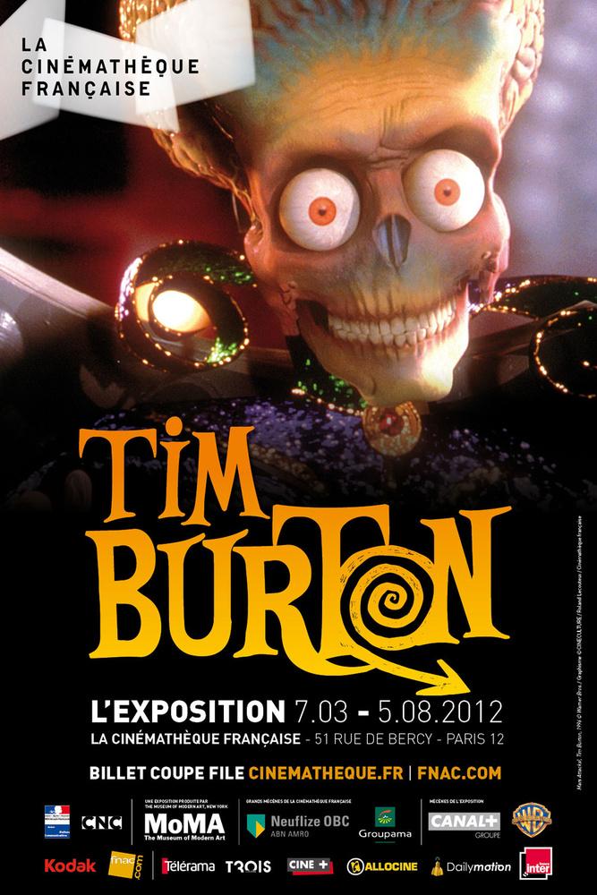 Découvrez les affiches de l'exposition Tim Burton