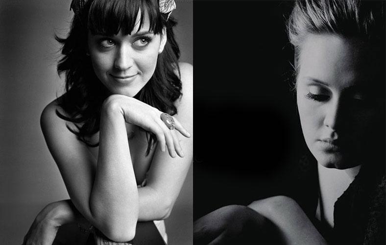 Katy Perry et Adele en concurrence sur grand écran ?