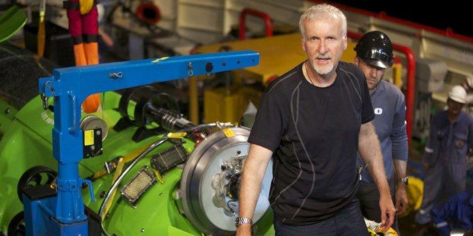James Cameron a réussi sa plongée au fond du Pacifique