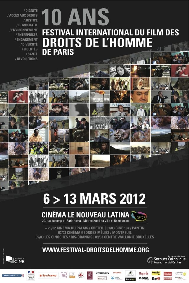 Le Festival du film des Droits de l'Homme fête ses dix ans à Paris