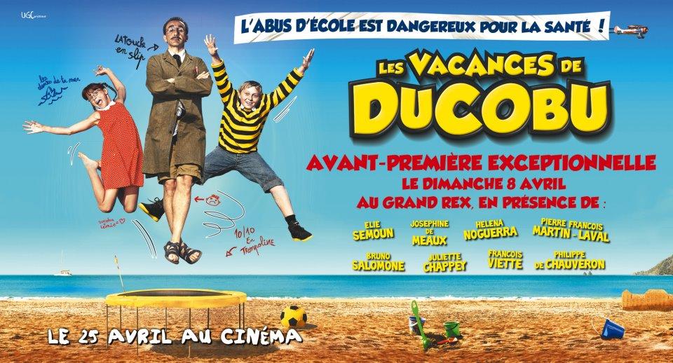 Découvrez Les Vacances de Ducobu en avant-première ! - CinéSérie