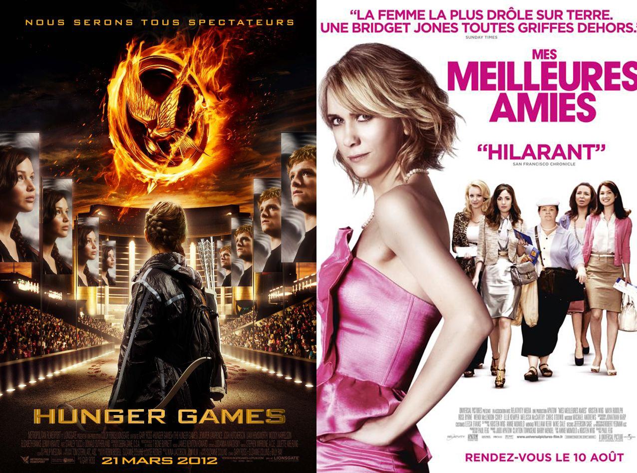 MTV Movie Awards 2012 : Combat entre Mes meilleures amies et Hunger Games