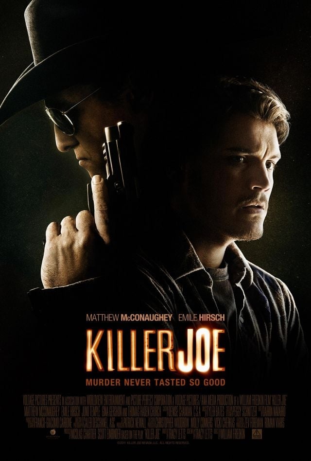Bande-annonce tortueuse pour Killer Joe avec Matthew McConaughey