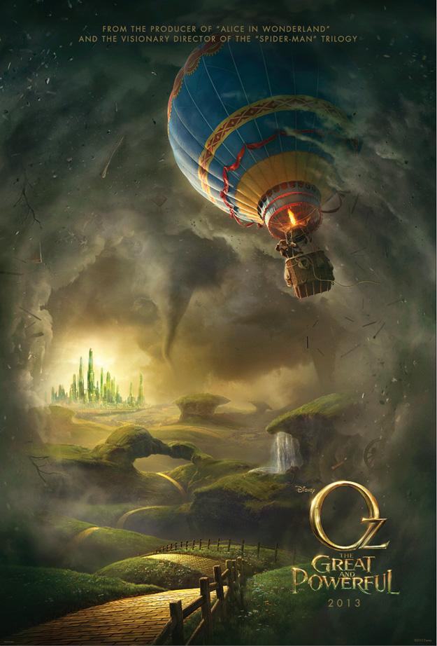 Oz The Great and Powerful : L’affiche teaser du prequel du Magicien d’Oz !