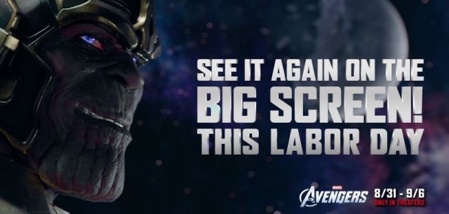 Avengers de retour sur les écrans américains pour le Labor Day