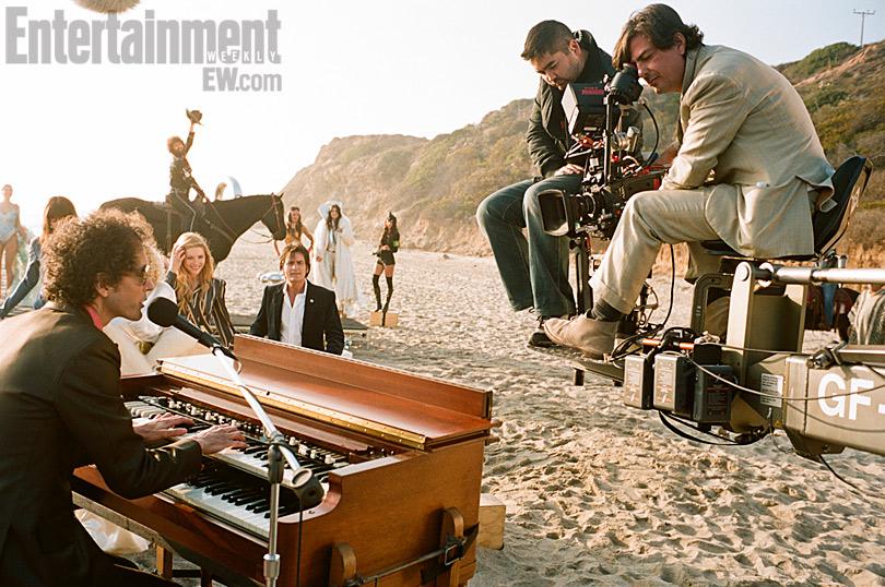 Charlie Sheen et Bill Murray sous l'oeil de Roman Coppola (photos)