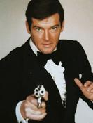 Roger Moore en dédicace à Paris aujourd'hui !