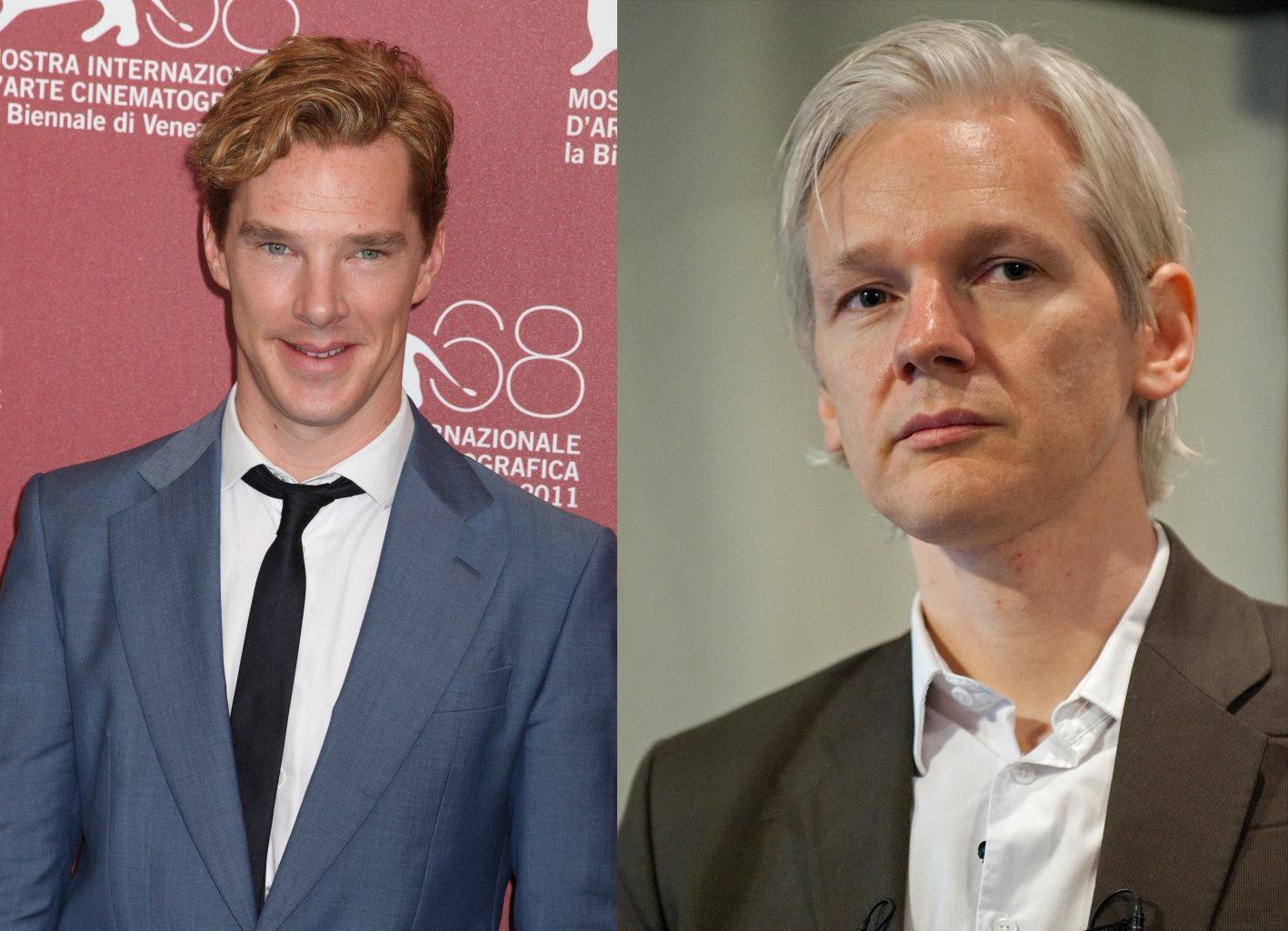 Benedict Cumberbatch dans la peau de Julian Assange (Wikileaks) ?
