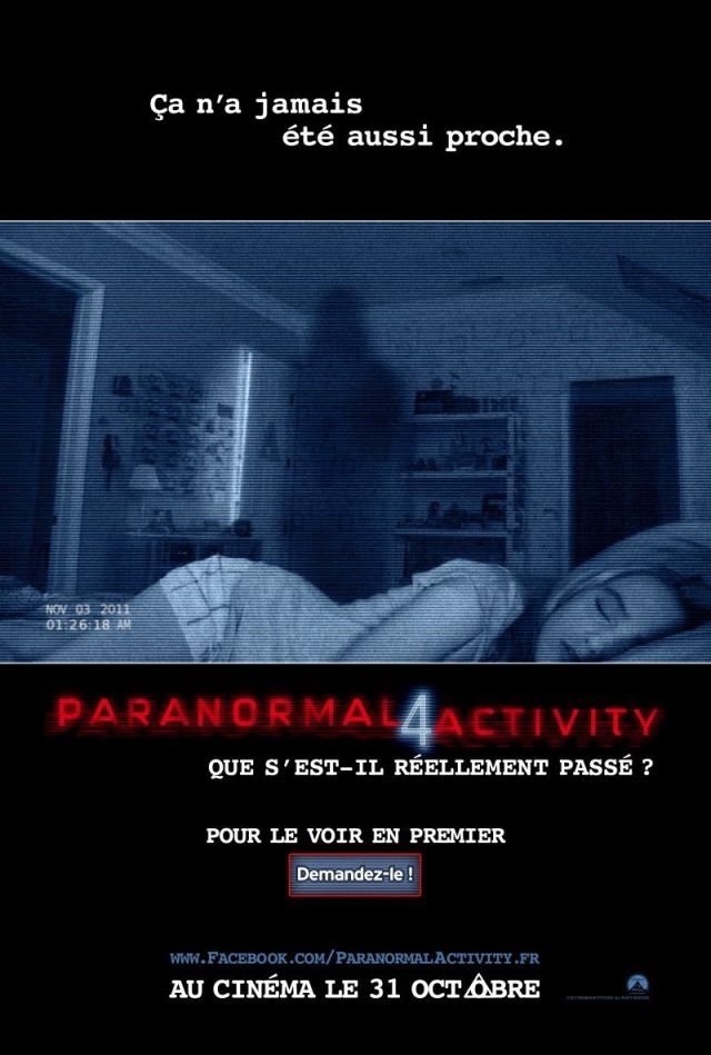 Paranormal Activity : un cinquième opus et un spin-off en espagnol