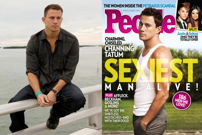 Channing Tatum élu l'homme le plus sexy du Monde par People