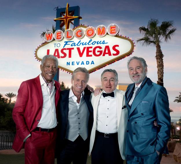 1ère photo de Douglas, De Niro, Freeman et Kline dans Last Vegas