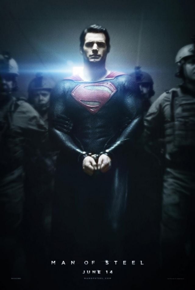 Man of Steel : Superman menotté ! (Affiche)