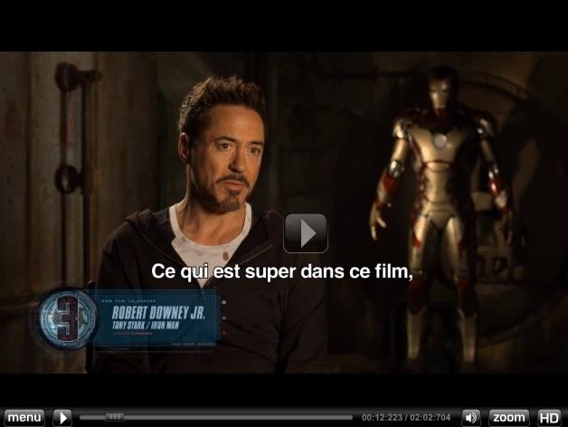 Iron Man 3 : Les acteurs parlent du film !