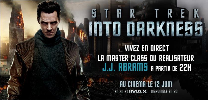Star Trek Into Darkness : vivez la master class en direct ce soir !