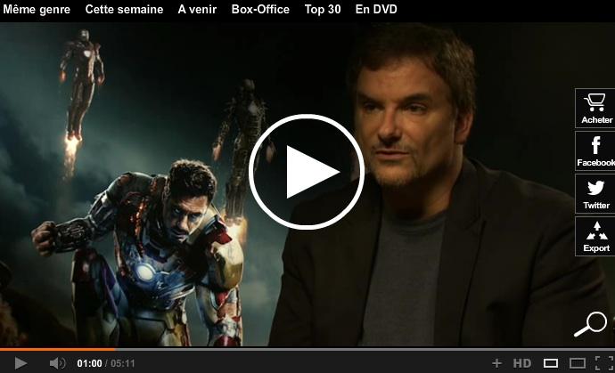 Iron man 3 dans les bacs : Interviews exclusives de Shane Black et Ben Kingsley (Vidéos)