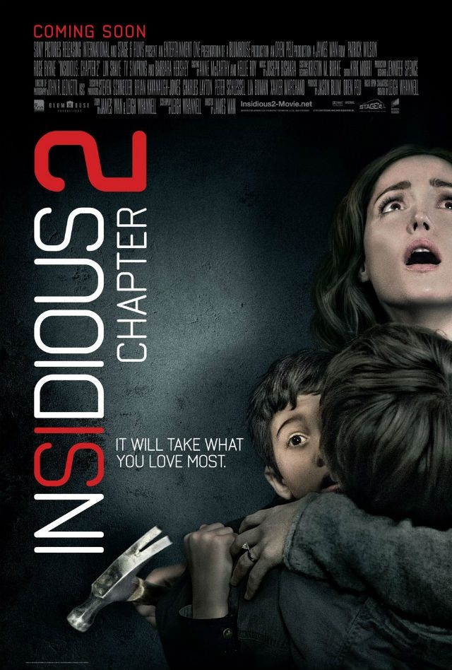 Insidious 2 sera la dernier film d'horreur de James Wan