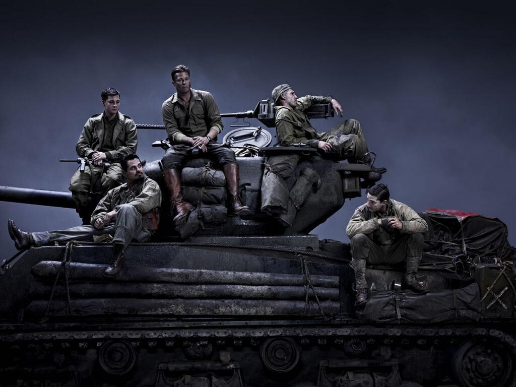 Fury : Brad Pitt s'en va-t-en-guerre, mironton, mironton, mirontaine (Photo)